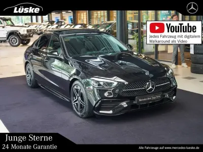 Gebraucht Mercedes C180 AMG line 170 PS (125 kW) 2025 Obsidianschwarz Limousine