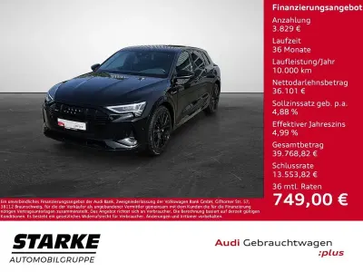 Usata Audi e-tron Ambiente 300 kW (408 CV) 2022 Nero SUV