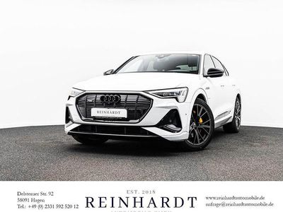 Gebraucht Audi e-tron Sportback Black Edition 300 kW (408 PS) 2022 Gletscherweiß metallic SUV