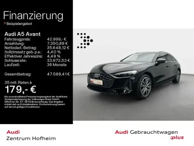 Gebraucht Audi A5 Sport 204 PS (150 kW) 2025 Mythosschwarz metallic Kombi