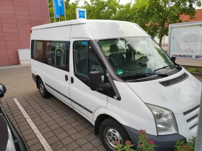Gebraucht Ford Transit 101 PS (74 kW) 2012 Weiß Van / Kleinbus
