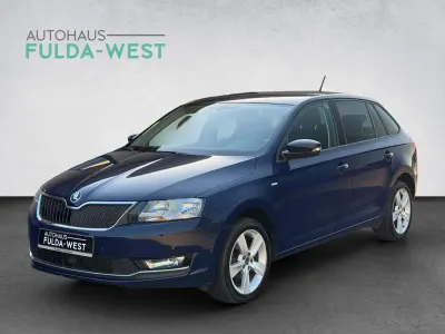 Gebraucht Skoda Rapid 95 PS (69 kW) 2018 Blau Kleinwagen