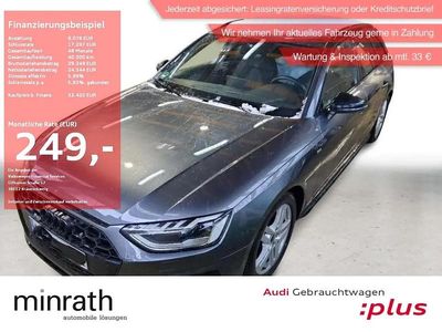 Gebraucht Audi A4 S-Line 204 PS (150 kW) 2023 Grau Kombi