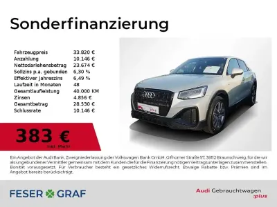 Używany Audi Q2 S-Line 150 KM (110 kW) 2025 Srebrny SUV