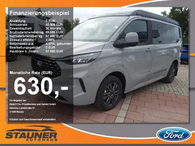 Occasion Ford Transit Custom 136 ch (100 kW) 2024 Gris Monospace