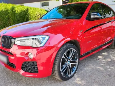 Gebraucht BMW X4 M Sport 258 PS (189 kW) 2015 Rot SUV