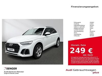 Gebraucht Audi Q5 S-Line 204 PS (150 kW) 2024 Arkonaweiß SUV