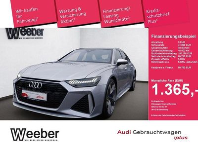Second-hand Audi RS6 Ambiente 600 CP (441 kW) 2021 Argintiu Break