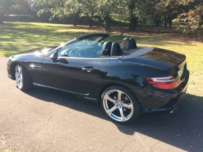 Gebraucht Mercedes SLK250 204 PS (150 kW) 2011 Schwarz Cabrio