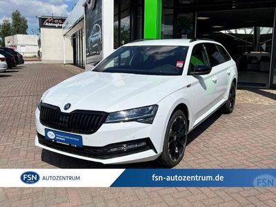 Gebraucht Skoda Superb SportLine 200 PS (147 kW) 2024 Weiß Kombi