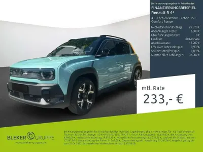 Ny Renault R4 Komfort 110 kW (150 HK) 2026 Grøn Hatchback