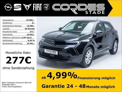 Gebraucht Opel Mokka Edition 131 PS (96 kW) 2023 Diamant schwarz/karbon schwarz SUV