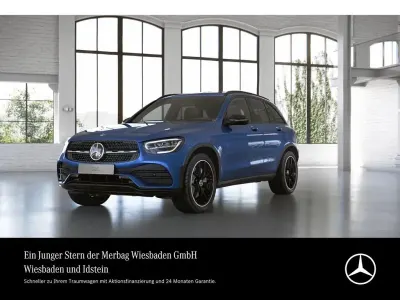 Gebraucht Mercedes GLC400d AMG line 330 PS (242 kW) 2022 lack spektralblau SUV