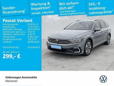 Gebraucht VW Passat GTE 218 PS (160 kW) 2022 Mondsteingrau Kombi
