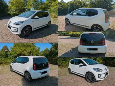 Gebraucht VW up! CLUB 75 PS (55 kW) 2016 Schwarz Kleinwagen