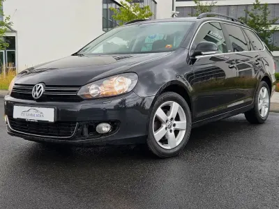 Gebraucht VW Golf VII Business 105 PS (77 kW) 2012 Schwarz Kombi
