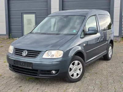Gebraucht VW Caddy Team 80 PS (58 kW) 2010 Grau Van / Kleinbus