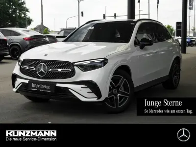 Gebraucht Mercedes GLC300 AMG 258 PS (189 kW) 2023 Manufaktur diamantweiß bright SUV