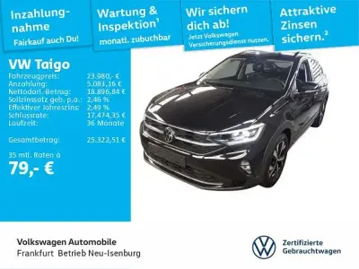 Gebraucht VW Taigo Style 116 PS (85 kW) 2025 Deep black perleffekt (metallic) SUV