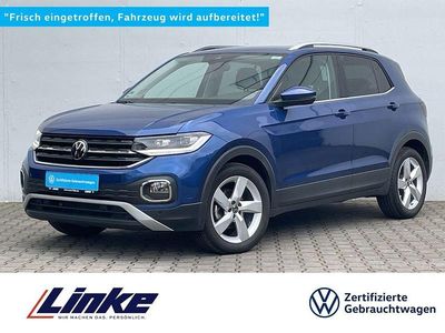Usata VW T-Cross Style 110 CV (80 kW) 2022 Blu SUV