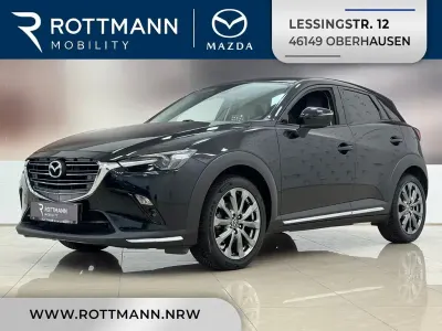 Gebraucht Mazda CX-3 Edition 121 PS (88 kW) 2020 Schwarz SUV