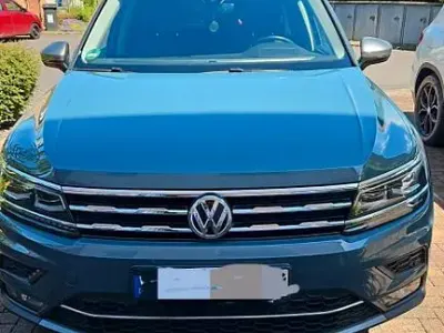 Gebraucht VW Tiguan Allspace 200 PS (147 kW) 2020 Blau SUV