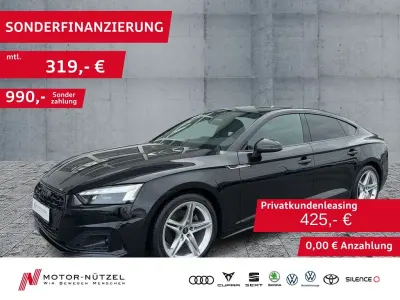 Gebraucht Audi A5 Sportback Advanced 163 PS (119 kW) 2023 Mythosschwarz metallic Kleinwagen