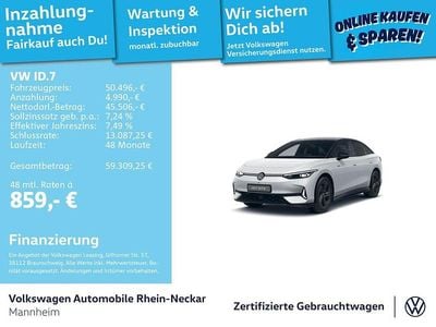 Usata VW ID.7 GTX 250 kW (340 CV) 2025 Bianco Berlina