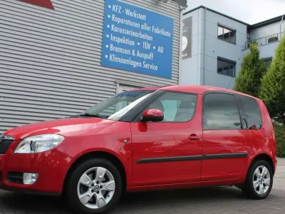 Gebraucht Skoda Roomster Comfort 105 PS (77 kW) 2007 Corridarot Van / Kleinbus
