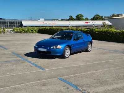 Usata Honda CR-X 125 CV (91 kW) 1993 Blu Cabrio