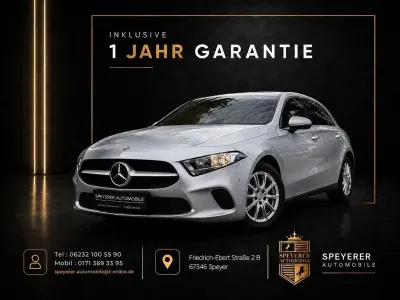 Gebraucht Mercedes A200 163 PS (119 kW) 2019 Iridiumsilber Limousine