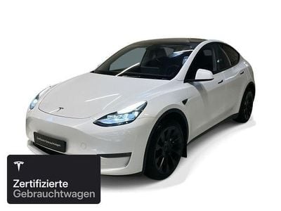 Gebraucht Tesla Model Y Long Range AWD 258 kW (351 PS) 2023 Weiß SUV