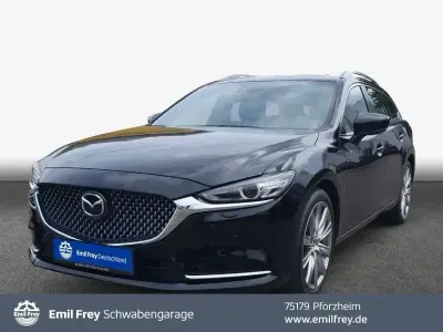 Gebraucht Mazda 6 Takumi-Line 194 PS (142 kW) 2023 Schwarz Kombi