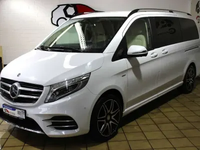 Gebraucht Mercedes V220 Exclusive 190 PS (139 kW) 2017 Bergkristallweiß metallic Van / Kleinbus