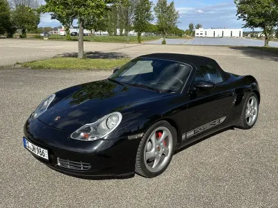 Gebraucht Porsche Boxster S 252 PS (185 kW) 2002 Schwarz Cabrio