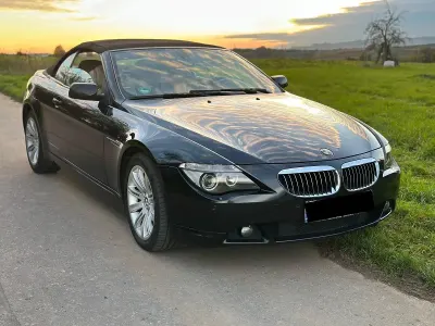Brugt BMW 645 Cabriolet 333 HK (244 kW) 2004 Sort Cabriolet