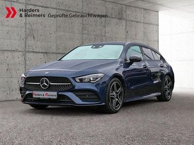 Gebraucht Mercedes CLA200 Shooting Brake AMG line 163 PS (119 kW) 2023 Blau Kombi