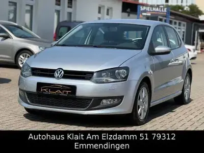 Używany VW Polo Highline 90 KM (66 kW) 2011 Srebrny Hatchback