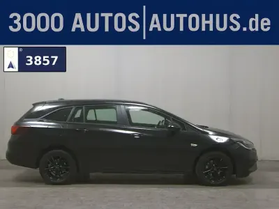 Gebraucht Opel Astra Edition 122 PS (89 kW) 2020 Onyx schwarz metallic Kombi