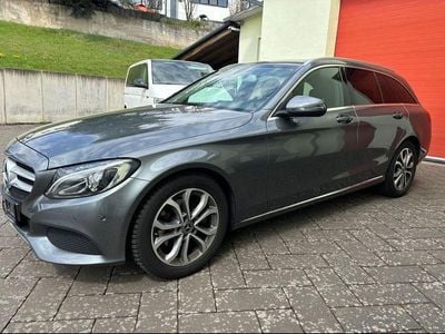 Usata Mercedes C200 136 CV (100 kW) 2018 Grigio Station wagon