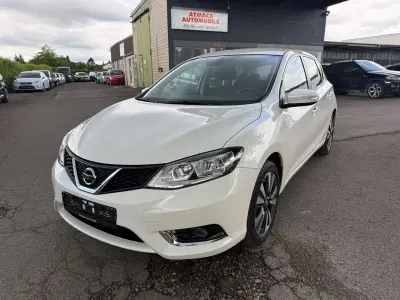 Gebraucht Nissan Pulsar Acenta 116 PS (85 kW) 2016 Weiß Kleinwagen