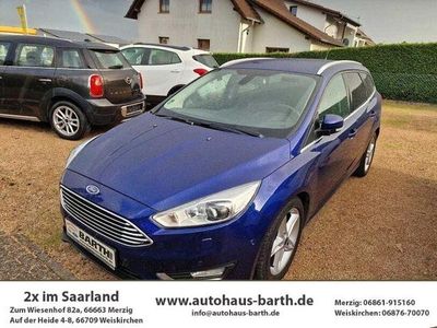 Gebraucht Ford Focus Titanium 182 PS (133 kW) 2017 Indicblau metallic (metallic) Kombi