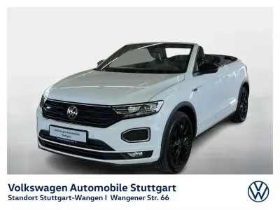 Gebraucht VW T-Roc Cabriolet R-line 150 PS (110 kW) 2022 Pure white/schwarz Cabrio
