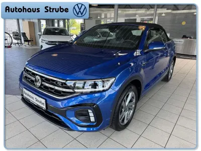Gebraucht VW T-Roc Cabriolet R-line 150 PS (110 kW) 2025 Blau Cabrio