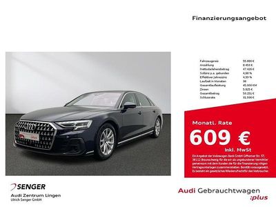 Gebraucht Audi A8L Ambiente 286 PS (210 kW) 2023 Firmamentblau metallic Limousine