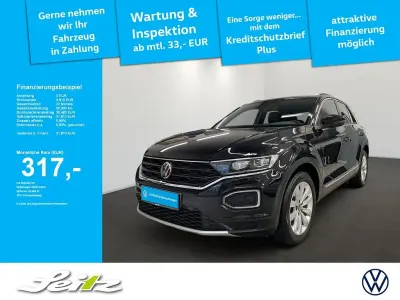 Gebraucht VW T-Roc Sportline 150 PS (110 kW) 2021 Schwarz SUV
