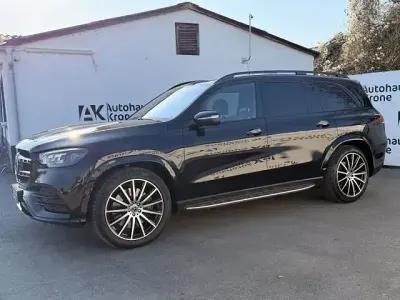 Gebraucht Mercedes GLS400 AMG line 330 PS (242 kW) 2021 Obsidianschwarz  metalliclack SUV