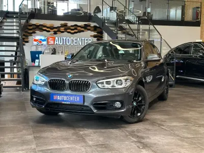 Gebraucht BMW 118 Sport Line 150 PS (110 kW) 2017 Grau Kleinwagen