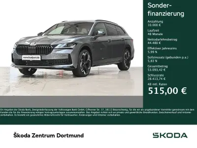 Gebraucht Skoda Superb SportLine 204 PS (150 kW) 2026 Graphitegrau metallic Kombi