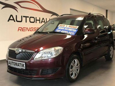 Gebraucht Skoda Roomster Plus Edition 105 PS (77 kW) 2010 Rot Van / Kleinbus